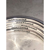 CHLOE & ISABEL Set of Polished Silver-Tone Stacking Bangles Chloe & Isabel -B015