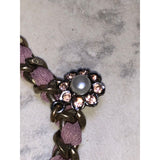 CHLOE & ISABEL Mixed Media Pearl & Crystal Floral Bracelet - B061
