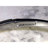 CHLOE + ISABEL midnight aurora pearl + crystal cuff bracelet - B090