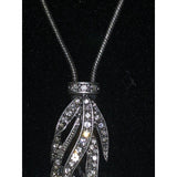 CHLOE & ISABEL silverwing long pendant necklace - N585CLAR