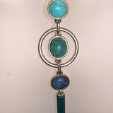 CHLOE + ISABEL tranquil elements y-drop gemstone necklace - N151