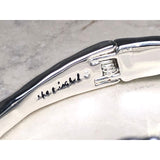 CHLOE + ISABEL Silver Curved Leaf Bracelet - B024