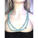 Chloe + Isabel Long Beaded Turquoise Necklace - N007