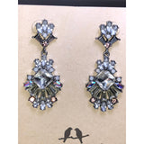 CHLOE + ISABEL vintage crystal statement drop earrings - E098
