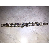 Chloe & Isabel Multi-Gemstone Geometric Link Bracelet - B081