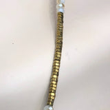 CHLOE + ISABEL aqua nreeze beaded tassel layered necklace - N217