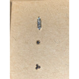 CHLOE + ISABEL minimal sparkle stud trio set - E194