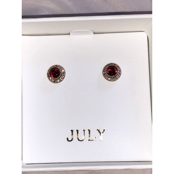 CHLOE + ISABEL JULY halo stud earrings - E119