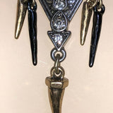 CHLOE + ISABEL warrior queen multi-chain statement collar - N101