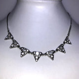 CHLOE + ISABEL Deco Sparkle Triangle Collar - N023