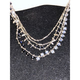 CHLOE + ISABEL nightfall cascade multi-stone necklace - N120