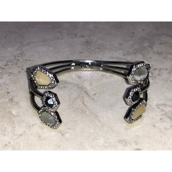 CHLOE + ISABEL multi-stone galaxy cuff bracelet - B040