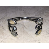 CHLOE + ISABEL multi-stone galaxy cuff bracelet - B040