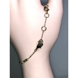 CHLOE & ISABEL pave bar station bracelet -B032