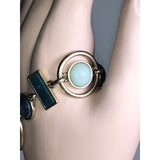 CHLOE + ISABEL natural elements mixed stone link bracelet - B029