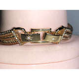 CHLOE + ISABEL anniversary gold bracelet-B035