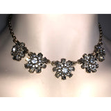 CHLOE + ISABEL crystal bloom statement necklace - N015