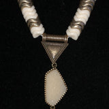 CHLOE + ISABEL desert ivory tassel pendant necklace - N104