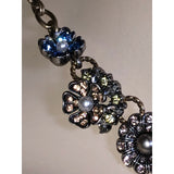 CHLOE + ISABEL crystal bloom statement choker necklace - N126