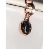 CHLOE + ISABEL Rose Gold Cascading Crystal Pendant Necklace - N145