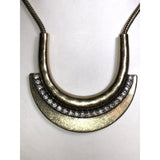 CHLOE + ISABEL lunar curve bold collar necklace - N034