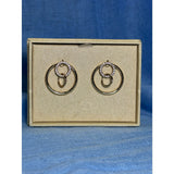 CHLOE + ISABEL crystal circle stud earrings - E515CLSG