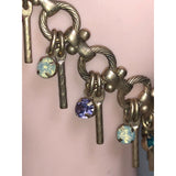 CHLOE + ISABEL Multicolored Gold Chain Bracelet - B032