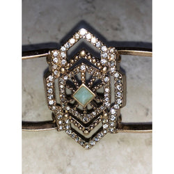 CHLOE + ISABEL deco radiance amazonite bangle bracelet - B036