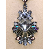 CHLOE + ISABEL vintage crystal statement drop earrings - E098