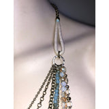 CHLOE & ISABEL la plage statement necklace in aqua - N159