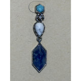 CHLOE + ISABEL Blue & White Stone Drop Earrings - E411BLAR