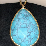 CHLOE + ISABEL Trio Teardrop Layered Pendant Necklace - N009