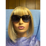 Bebe Women’s Oversized Square Sunglasses – Tortoiseshell Brown – 100% UV Protection (NWT)