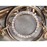 CHLOE + ISABEL anniversary gold bracelet-B035