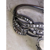 Chloe & Isabel moonlit wings pavé hinged bracelet- B057