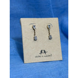 CHLOE + ISABEL clear teardrop dangle earrings - E498CLSG