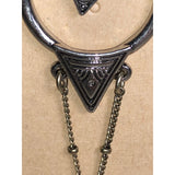 CHLOE + ISABEL art deco geo drop earrings - E063