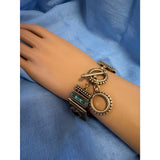 CHLOE + ISABEL talavera de puebla statement bracelet - B447BLG