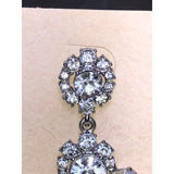 CHLOE + ISABEL Crystal Cluster Drop Earrings - E091