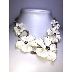 CHLOE & ISABEL - blooms of kyoto collar necklace - N697WHG