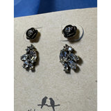 CHLOE + ISABEL Rose Crystal Jacket Earrings - E415CLAG