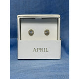 CHLOE + ISABEL april birthstone crystal stud earrings - E487DISG