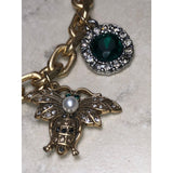 CHLOE & ISABEL Gold-Tone Charm Bracelet with charms  - B082