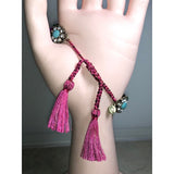CHLOE + ISABEL jardin gemstone bloom statement bracelet - B003