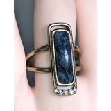 CHLOE + ISABEL aurora statement ring-R079a