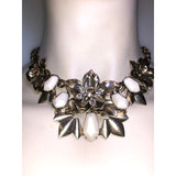 CHLOE + ISABEL gilded bloom statement collar - N313