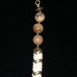 CHLOE + ISABEL desert ivory tassel pendant necklace - N104