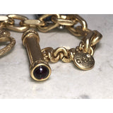 CHLOE & ISABEL Gold-Tone Charm Bracelet with charms  - B082