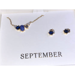 SEPTEMBER PETITS BIJOUX NECKLACE & EARRING SET- E109