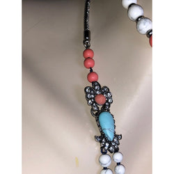 Chloe + Isabel beaded layered adjustable necklace - N072